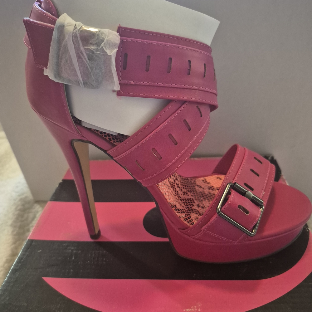 Pink Micheal Antonio High Heel Sandals